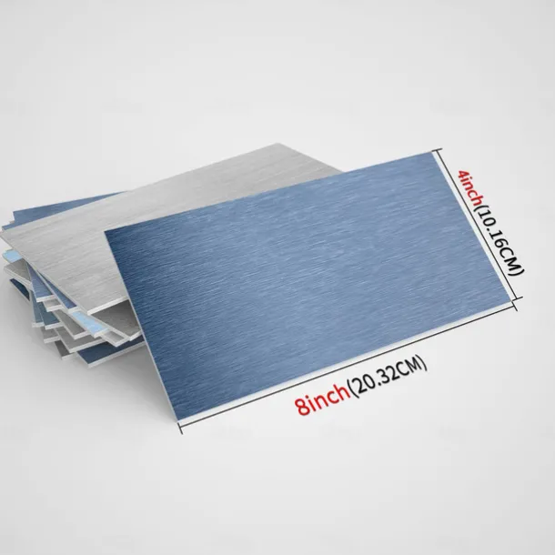 Cool Wallpapers Wall Mural 16pcs Marble Patterned Wallpaper, Waterproof Peel And Stick Wall Covering Sticker Film Home Deco, 4''x8''