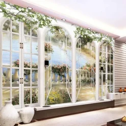 Cool Wallpapers Wall Mural Nature Wallpaper Beach Wall Sticker Covering Print Adhesive Required 3D Effect Canvas Home Décor