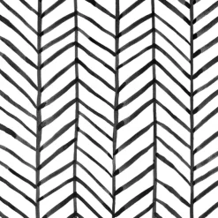 Cool Wallpapers Wall Mural Geometric Wallpaper Minimalist Herringbone Black White Peel and Stick Wallpaper Removable Pvc/Vinyl Self Adhesive 17.7"x118"(45cmx300cm)