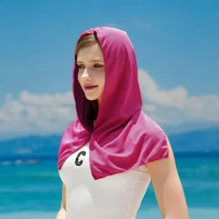 Cooling Hoodie Towel Absorbent Quick-Drying Cooling Towels for Neck and Face UV Sun Protection Cooling Neck Wraps Sport Head Cooling Towel Hot Weather