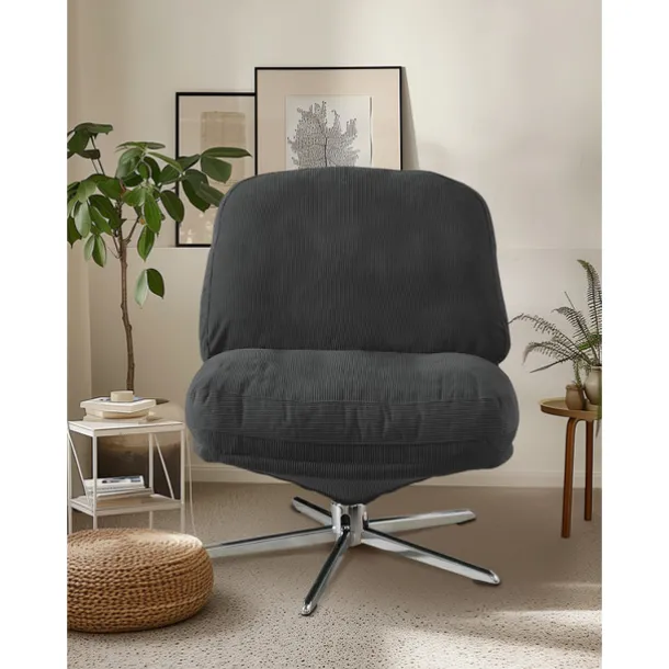 Corduroy Swivel Chair Cover of Sofa Cover Solid Color Yarn Dyed Slipcovers DYVLINGcover LITB PRIME cover