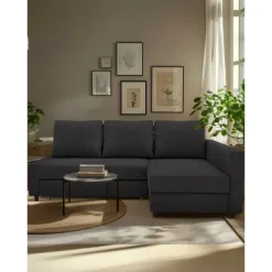 Corner Sofa Covers L Shaped Solid Color Velvet Slipcovers FRIHETcover LITB PRIME cover