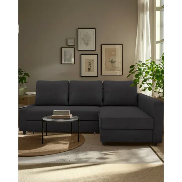 Corner Sofa Covers L Shaped Solid Color Velvet Slipcovers FRIHETcover LITB PRIME cover