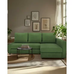 Corner Sofa Covers L Shaped Solid Color Velvet Slipcovers FRIHETcover LITB PRIME cover