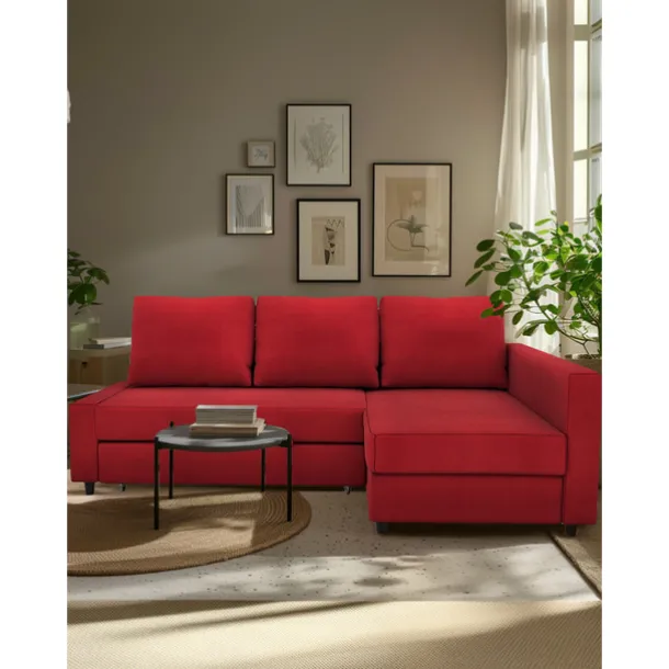 Corner Sofa Covers L Shaped Solid Color Velvet Slipcovers FRIHETcover LITB PRIME cover