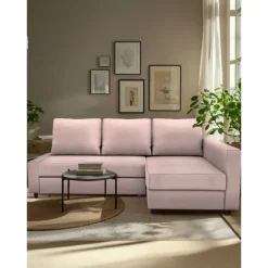 Corner Sofa Covers L Shaped Solid Color Velvet Slipcovers FRIHETcover LITB PRIME cover