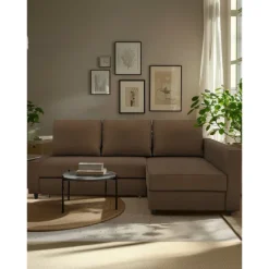 Corner Sofa Covers L Shaped Solid Color Velvet Slipcovers FRIHETcover LITB PRIME cover