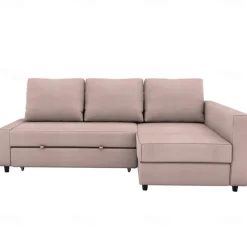 Corner Sofa Covers L Shaped Solid Color Velvet Slipcovers FRIHETcover LITB PRIME cover