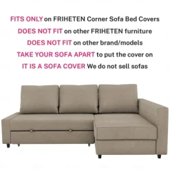 Corner Sofa Covers L Shaped Solid Color Velvet Slipcovers FRIHETcover LITB PRIME cover
