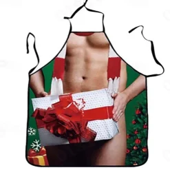 Cosplay Chef Apron For Women and Men, Kitchen Cooking Apron, Personalised Gardening Apron with Long Ties Neck Strap BBQ Drawing Crafting Aprons