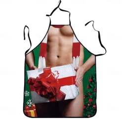 Cosplay Chef Apron For Women and Men, Kitchen Cooking Apron, Personalised Gardening Apron with Long Ties Neck Strap BBQ Drawing Crafting Aprons