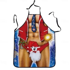 Cosplay Chef Apron For Women and Men, Kitchen Cooking Apron, Personalised Gardening Apron with Long Ties Neck Strap BBQ Drawing Crafting Aprons