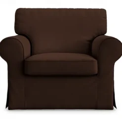 Cotton 1 Seat Chair Sofa Cover with Cushion Cover , Replacement Armchair Cover 1 Seat Couch Slipcover for Dogs, Replacement Sofa Furniture Protector LITB PRIME cover Ektcover