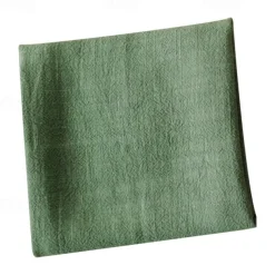 Cotton And Linen Napkins, Household Kitchen Napkins, Plain Colored Placemats, Square Tea Napkins, Linen And Cotton Napkins
