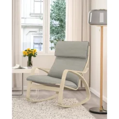 Cotton Chair Cushion Cover 100% Cotton Solid Color with Pillowcase POcover LITB PRIME cover