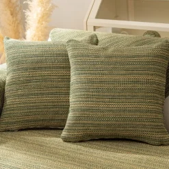 Cotton Linen Sofa Cushion Fabric Anti-slip Cooling Seat Cushion Full Cover Cloth Sofa Cover Cloth L Shaped Sofa Cushion Set