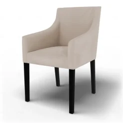 Cotton Twill Sakarias Chair Cover with Armrests Regular Fit Machine Washable SAKcover LITB PRIME cover
