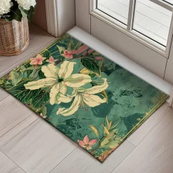 Countryside Tuilps Doormat Floor Mats Washable Rugs Kitchen Mat Non-Slip Oil Proof Rug Indoor Outdoor Mat Bedroom Decor Bathroom Mat Entrance Rug