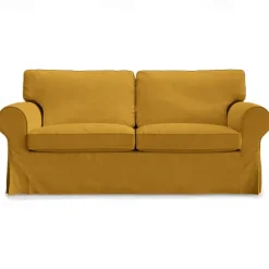 Cover for 2 Seat Sofa 100% Cotton loveseat Slipcover Soft and Breathable Fabric for Maximum Comfort LITB PRIME cover Ektcover