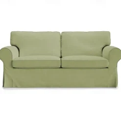 Cover for 2 Seat Sofa 100% Cotton loveseat Slipcover Soft and Breathable Fabric for Maximum Comfort LITB PRIME cover Ektcover