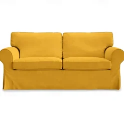 Cover for 2 Seat Sofa 100% Cotton loveseat Slipcover Soft and Breathable Fabric for Maximum Comfort LITB PRIME cover Ektcover