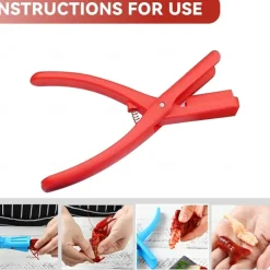 Crawfish Peeler, Crawfish Shucker, Crawfish Sheller Tool for Peeling Cooked Shrimp Tails, Universal Crayfish Shelling Device, Household Restaurant Easily Remove