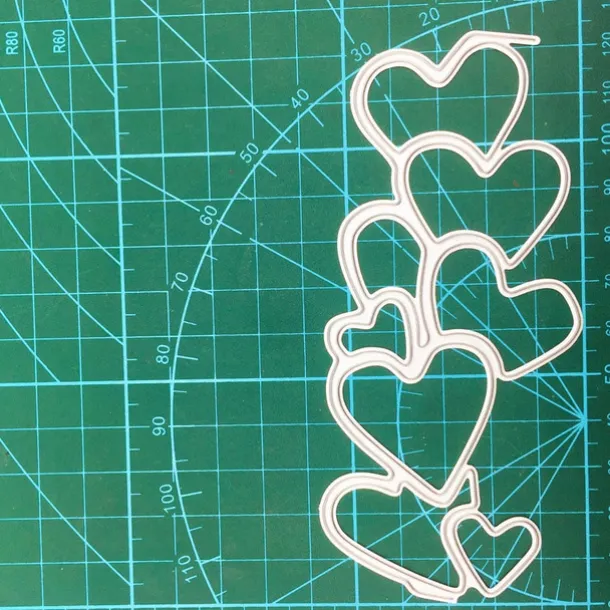 Create Beautiful Crafts with Metal Love Greeting Card Lace Cutting Dies - Perfect for Card Making, Scrapbooking, Stamping & More!