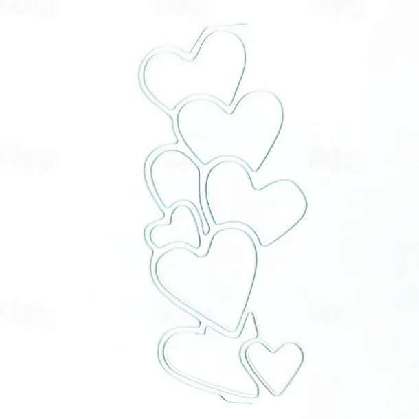 Create Beautiful Crafts with Metal Love Greeting Card Lace Cutting Dies - Perfect for Card Making, Scrapbooking, Stamping & More!