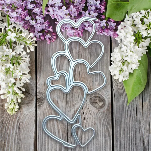 Create Beautiful Crafts with Metal Love Greeting Card Lace Cutting Dies - Perfect for Card Making, Scrapbooking, Stamping & More!