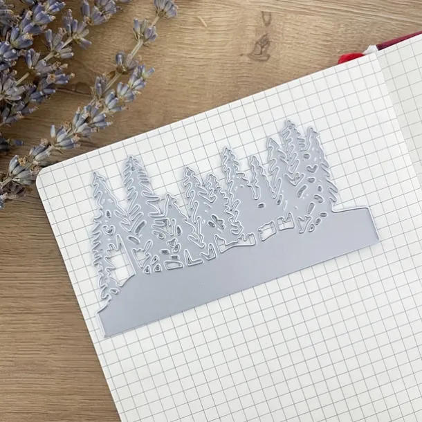 Create Beautiful Crafts with Metal Christmas orest Cutting Dies - Perfect for Card Making, Scrapbooking, Stamping & More!