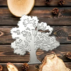 Create Beautiful Crafts with Metal Trees Cutting Dies - Perfect for Card Making, Scrapbooking, Stamping & More!