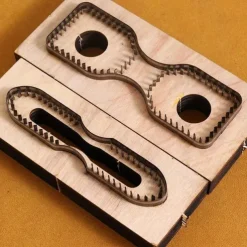 Creative DIY Bag Strap Cutting Die Wooden Template for Handcrafted Leather Projects