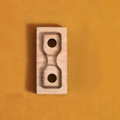 Creative DIY Bag Strap Cutting Die Wooden Template for Handcrafted Leather Projects