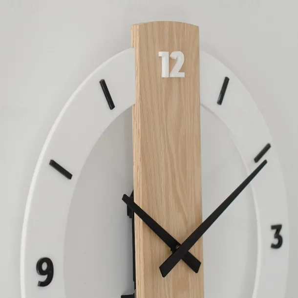 Creative Fashion Quartz Clock Scandinavian Silent Swing Clock 40 cm Wall Clock Living Room Mute Modern Simple Clock Restaurant