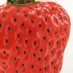 Creative Strawberry Vases Resin Flower Arrangements Household Soft Decorations Desktop Ornaments Gifts 1PC