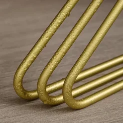 Creative Triangle Clothes Hangers 5pcs Solid Metal Hangers For Coat Trousers Scarf Drying Rack Storage Racks Wardrobe Organizer