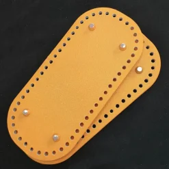 Crochet Bag Bases 3.94*8.66inch with Holes - Assorted Colors, Long Oval Shape for DIY Shoulder Bags & Crafts, Random Colors, Purse Shapers