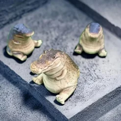 Crocodile Ornament - Resin Tea Pet For Home Decor, Collectibles, And Living Room Bar Cafe Decor - Miniature Landscape And Desk Decoration