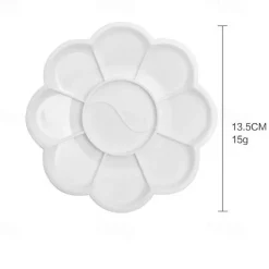 cross-border acrylic paint 18-piece set 12 ml 12-color spikes flat peak brush palette diy painting tools