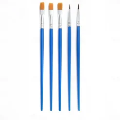 cross-border acrylic paint 18-piece set 12 ml 12-color spikes flat peak brush palette diy painting tools