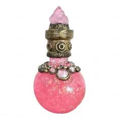 Crystal Potion Bottle, Magic Moon Potion Decorative Bottle, Resin Decoration Home Ornament, Gift for Birthday Valentines Day