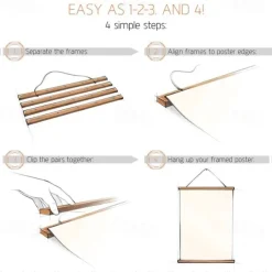 Custom Calendar 2025 Calendar Posters with Hangers Wall Art Canvas Prints and Poster Personalized Poster