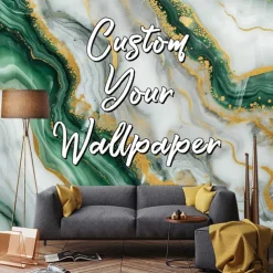 Custom Wallpaper Personalized Peel and Stick Make your Own Mural 3D Livingroom Bedroom Kitchen Bathroom 24"x35"(60x90cm)