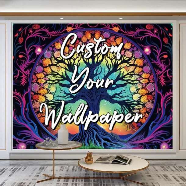 Custom Wallpaper Personalized Peel and Stick Make your Own Mural 3D Livingroom Bedroom Kitchen Bathroom 24"x35"(60x90cm)