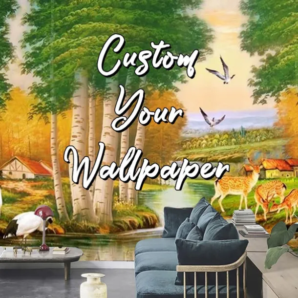 Custom Wallpaper Personalized Peel and Stick Make your Own Mural 3D Livingroom Bedroom Kitchen Bathroom 24"x35"(60x90cm)