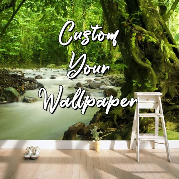 Custom Wallpaper Personalized Peel and Stick Make your Own Mural 3D Livingroom Bedroom Kitchen Bathroom 24"x35"(60x90cm)