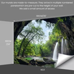 Custom Wallpaper Personalized Peel and Stick Make your Own Mural 3D Livingroom Bedroom Kitchen Bathroom 24