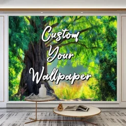 Custom Wallpaper Personalized Peel and Stick Make your Own Mural 3D Livingroom Bedroom Kitchen Bathroom 35"x55"(90x140cm)