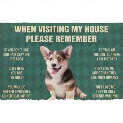 Cute Dogs Doormat Floor Mats Washable Rugs Kitchen Mat Non-Slip Oil Proof Rug Indoor Outdoor Mat Bedroom Decor Bathroom Mat Entrance Rug