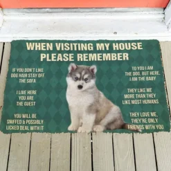 Cute Dogs Doormat Floor Mats Washable Rugs Kitchen Mat Non-Slip Oil Proof Rug Indoor Outdoor Mat Bedroom Decor Bathroom Mat Entrance Rug